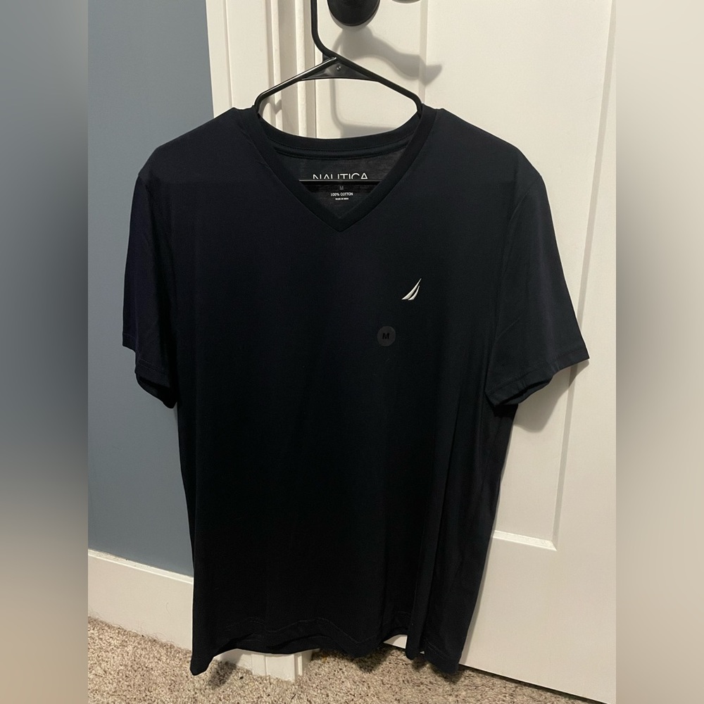 Nautical V-neck Tee
